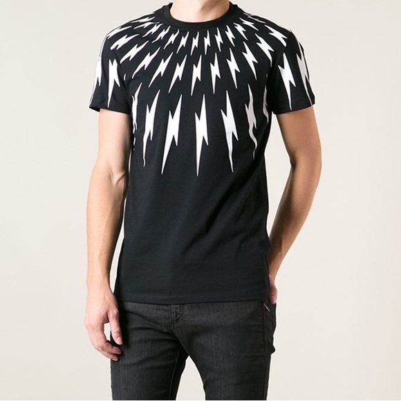 Neil Barrett Thunderbolt T Shirt - Picture 1 of 2